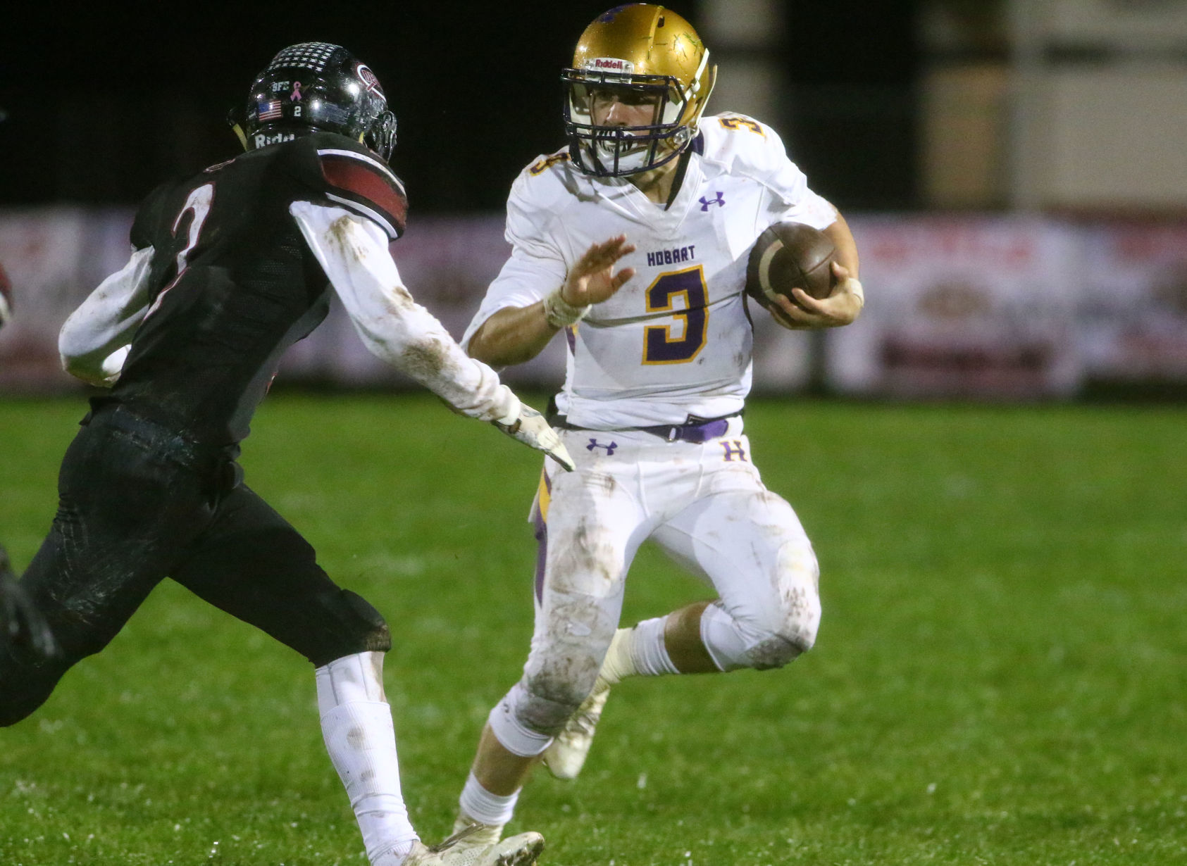 Hobart at Lowell football